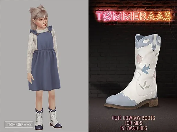 Tu00d8MMERAAS | Cute Cowboy Boots for Kids (#101)