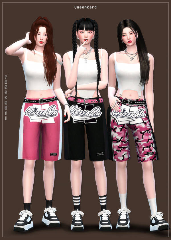 Alpha Queencard 2 Outfits by simsfinds - The Sims 4 Custom Content