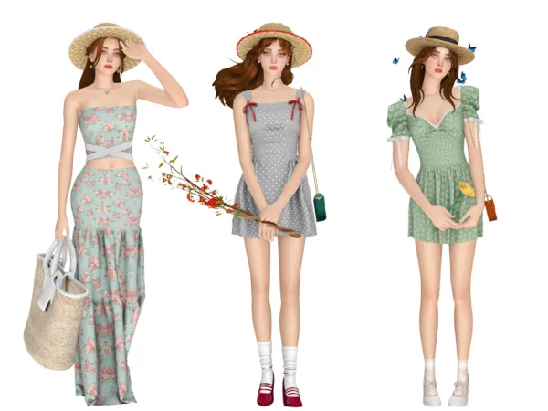 Cottagecore Spring Picnic Outfit by thekims4