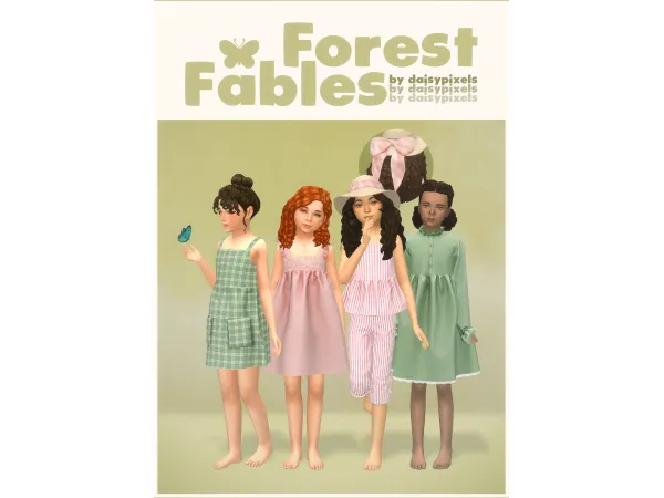 Maxis Match Forest Fables Collection by daisypixels - The Sims 4 Custom Content