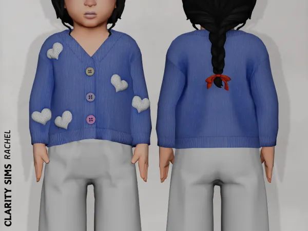 Mix Rachel Sweater Toddler - The Sims 4 Custom Content