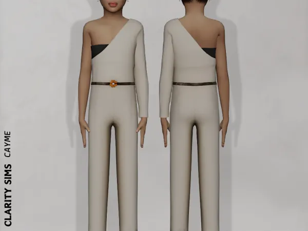 Mix Cayme Outfit Child - The Sims 4 Custom Content