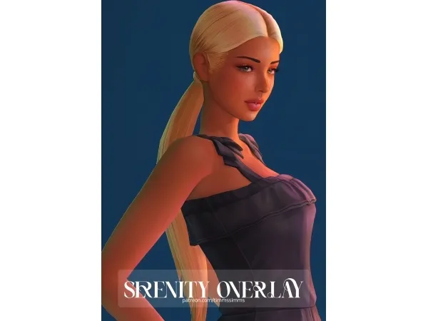 Maxis Match Serenity Overlay - The Sims 4 Custom Content