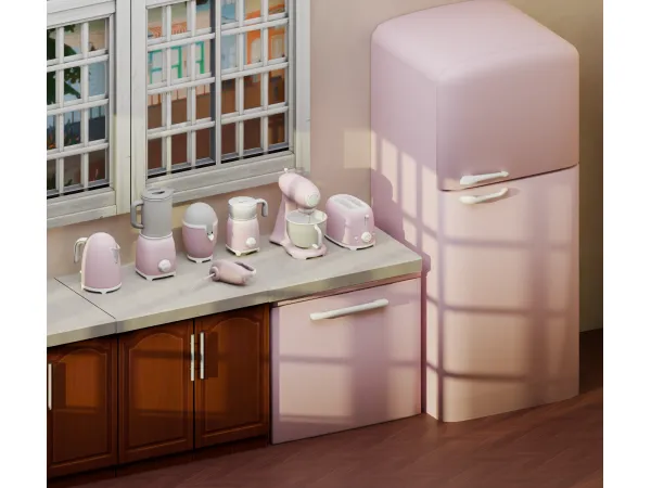 Maxis Match My Sweet Kitchen by SnootySims - The Sims 4 Custom Content