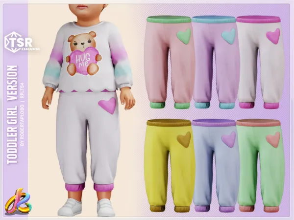 Maxis Match Girl Bottom 308 Toddler by RobertaPLobo - The Sims 4 Custom Content