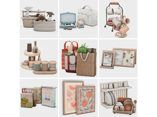 Maxis Match clutter pack or just custom content sims 4 finds by boujeesimss - The Sims 4 Custom Content