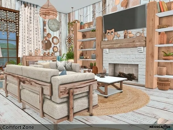 Mix Comfort Zone - The Sims 4 Custom Content
