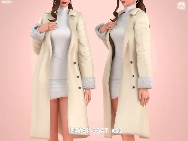 Alpha Bryce Coat Acc brsims - The Sims 4 Custom Content