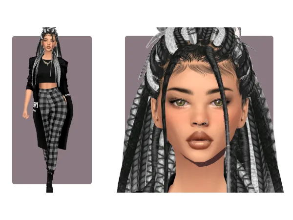 Maxis Match Kloe Folder by yolimi - The Sims 4 Custom Content