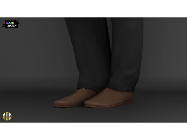 Maxis Match OLIVER SET SHOES ModCo Studios - The Sims 4 Custom Content