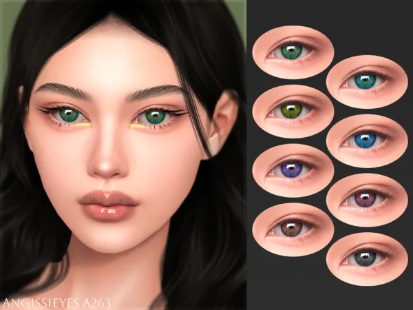 Alpha EYES A263 by ANGISSI - The Sims 4 Custom Content