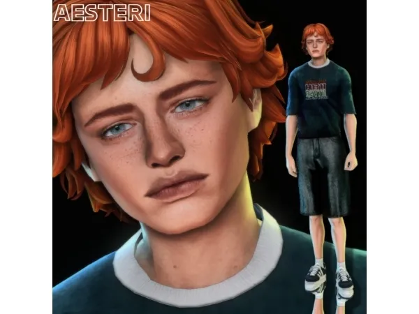 Mix Jack Marr by aesteri - The Sims 4 Custom Content