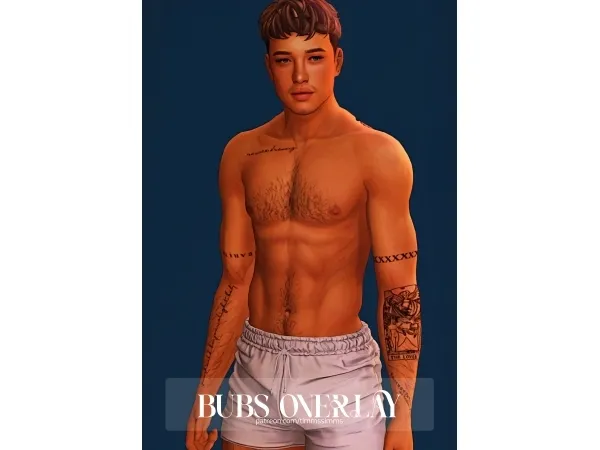 Maxis Match Bubs Overlay - The Sims 4 Custom Content