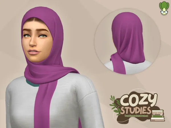 Maxis Match Modest Wear Hijab 9 by kapakijo - The Sims 4 Custom Content