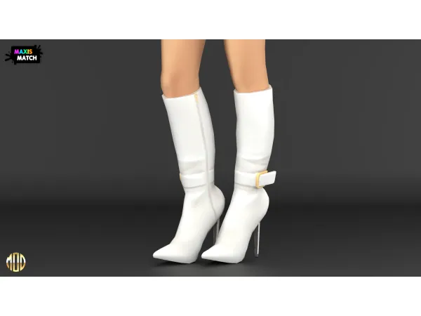 Maxis Match NAOMI SET BOOTS by ModCo Studios - The Sims 4 Custom Content