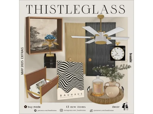 Alpha thistleglass - The Sims 4 Custom Content