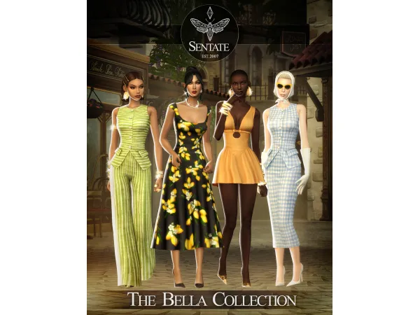 Maxis Match The Bella Collection by sentate - The Sims 4 Custom Content