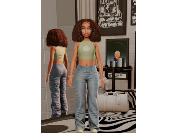 Alpha Valeria Monroe by TTopixx - The Sims 4 Custom Content