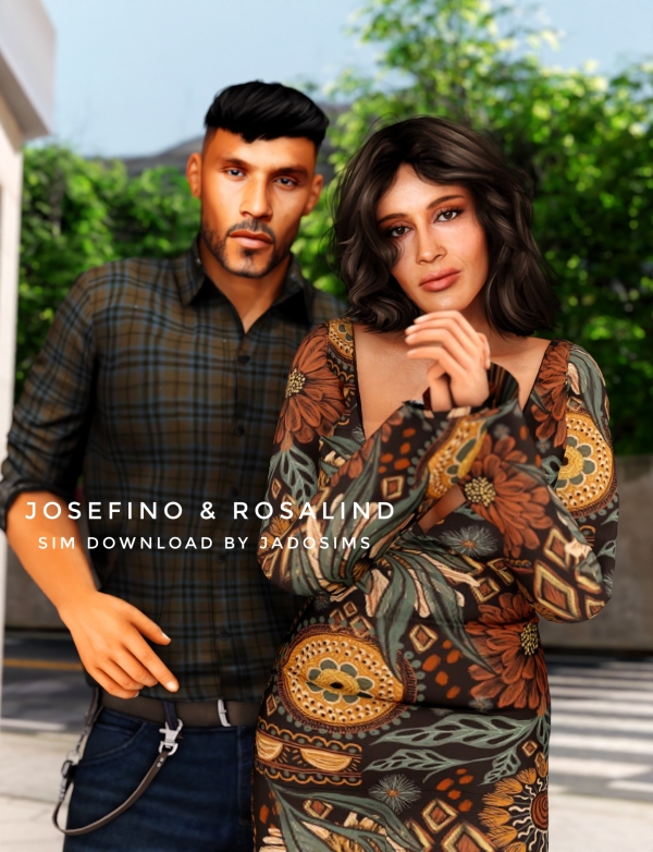 Alpha JosefinoRosalind (Sim Download) by shopwithflynnn - The Sims 4 Custom Content