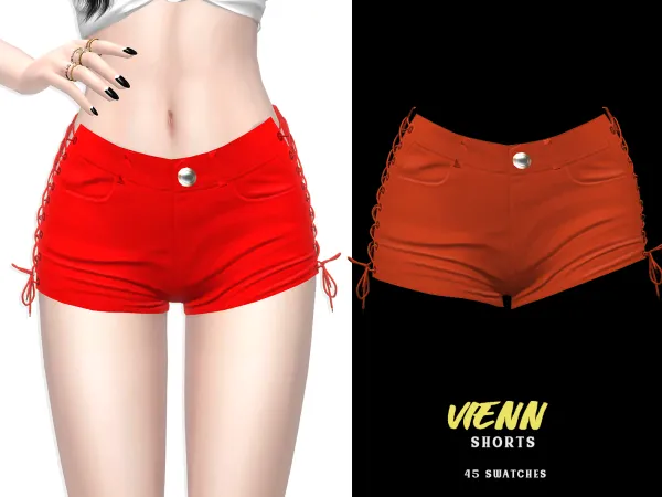 Mix Vienn Shorts - The Sims 4 Custom Content