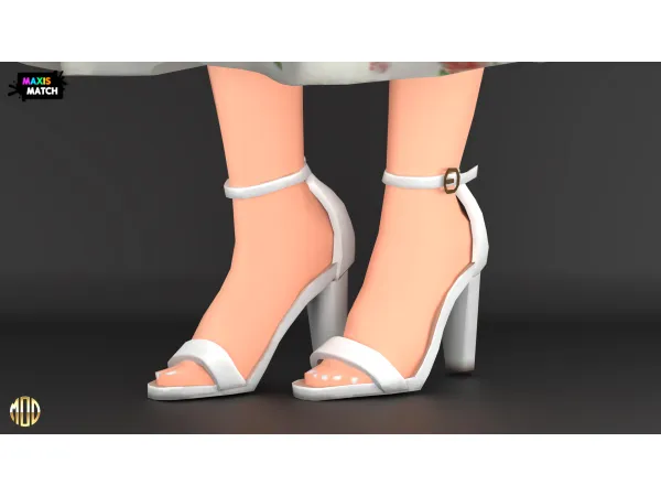 Maxis Match Georgina Set shoes by Modco Studios - The Sims 4 Custom Content