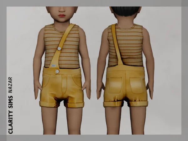Mix Nazar Outfit Toddler - The Sims 4 Custom Content