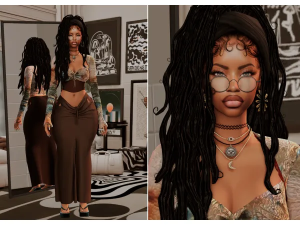 Alpha Aurora Benet by TTopixx - The Sims 4 Custom Content