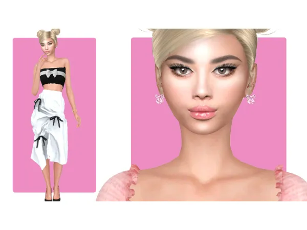 Alpha Coquette Folder by yolimi - The Sims 4 Custom Content