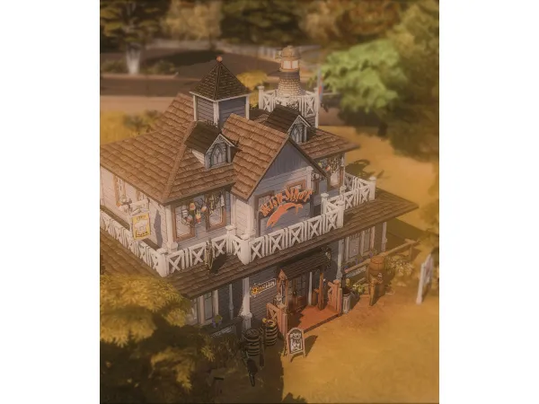 Maxis Match Brindleton Bay Bar Restaurant by LiMaSims - The Sims 4 Custom Content