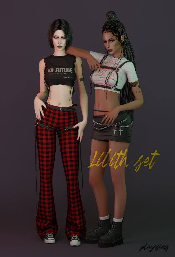Alpha Lilith set by simsfinds - The Sims 4 Custom Content