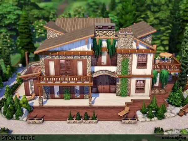 Alpha Stone Edge - The Sims 4 Custom Content