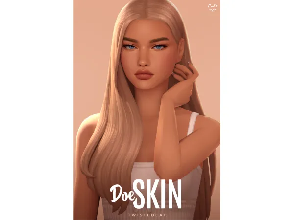 Maxis Match Doe Skin by TwistedCat - The Sims 4 Custom Content