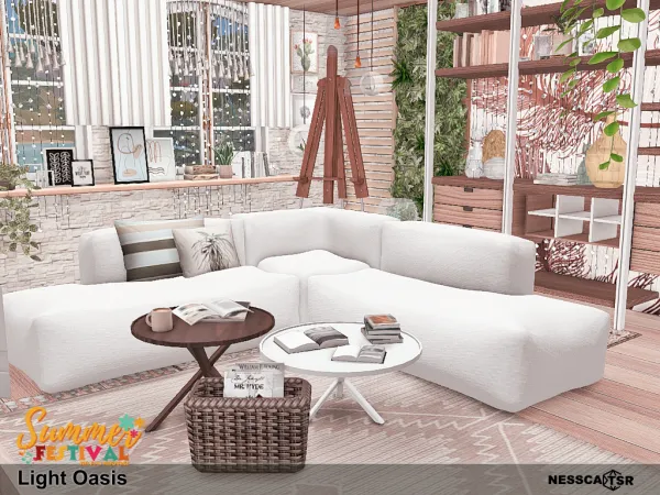 Alpha Light Oasis - The Sims 4 Custom Content