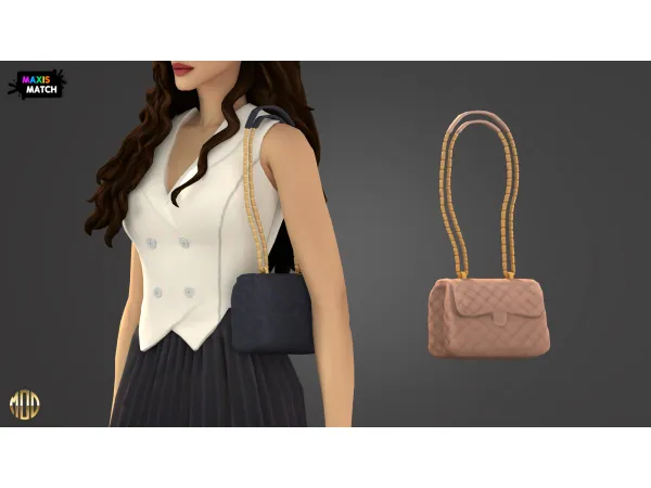 Maxis Match Eleanor Bag by Modco Studios - The Sims 4 Custom Content