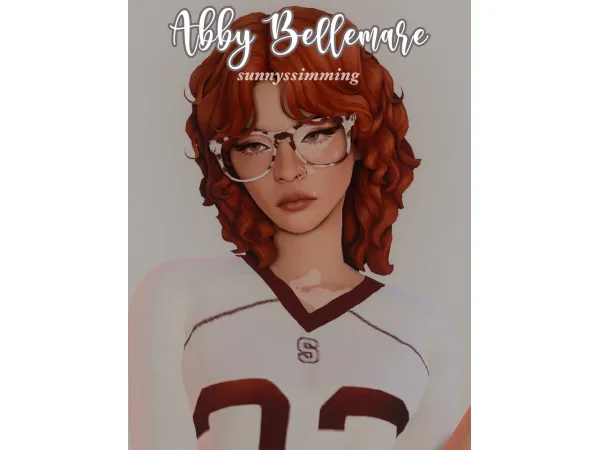 Maxis Match Abby Bellemare by sunnyssimming - The Sims 4 Custom Content