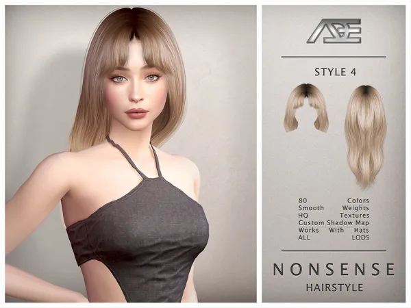 Alpha Nonsense Style 4 by Ade_Darma - The Sims 4 Custom Content