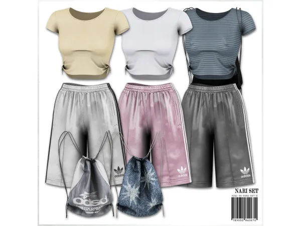 Alpha NARI Set by mirosims2020 - The Sims 4 Custom Content