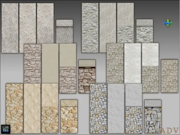 House walls with foundation