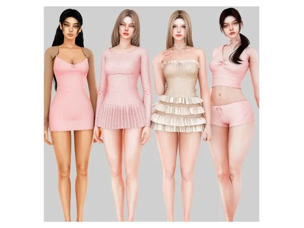 Alpha Be Mine Mini Collection - The Sims 4 Custom Content