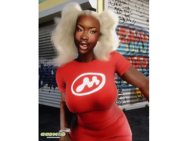 Alpha Theu2605MaXxu2605Set by cocogames - The Sims 4 Custom Content