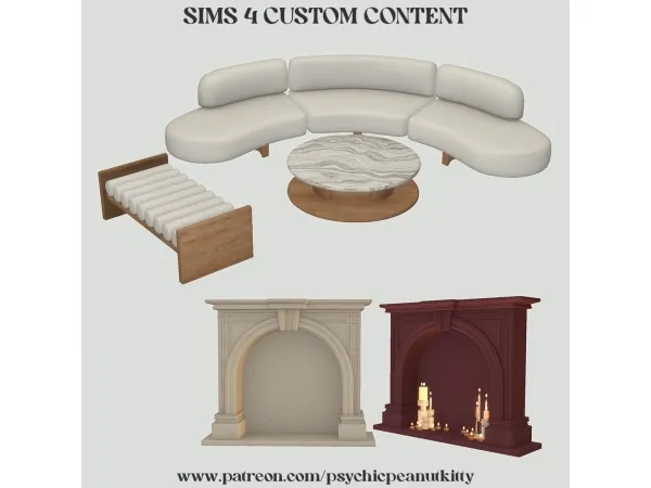 Maxis Match Living Room - The Sims 4 Custom Content