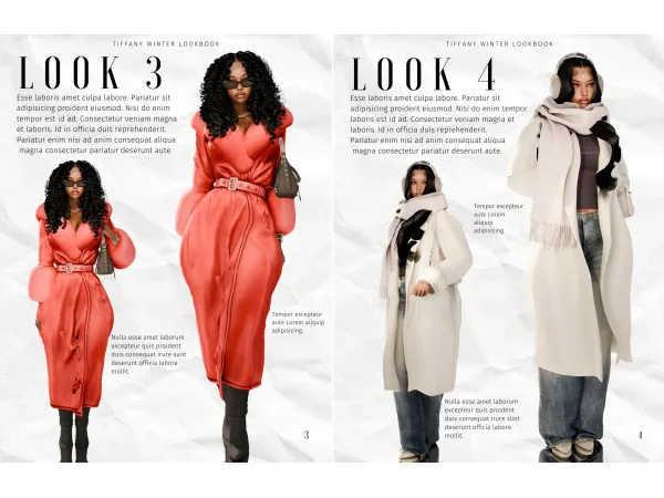 Alpha Tiffanyu2019s Winter Lookbook Part 1 by ch3rrysimss - The Sims 4 Custom Content