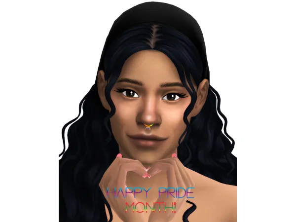 Alpha Happy Pride Month by RavenSim - The Sims 4 Custom Content