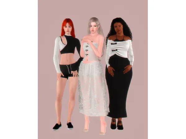 set clothes by chamisss - The Sims 3 Custom Content