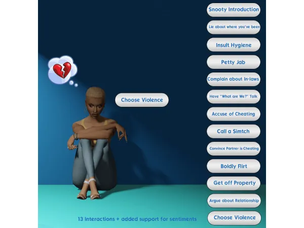 Mix Drama Mod by MizoreYukii - The Sims 4 Custom Content