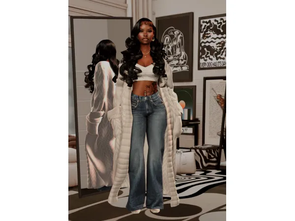 Alpha Scarlett Hope by TTopixx - The Sims 4 Custom Content