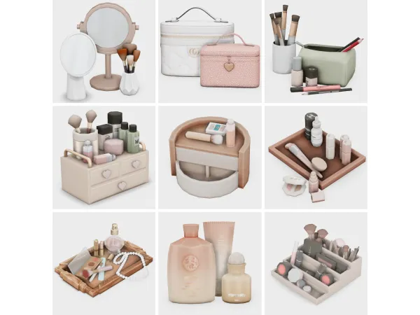 Maxis Match vanity essentials sims 4 finds by boujeesimss - The Sims 4 Custom Content