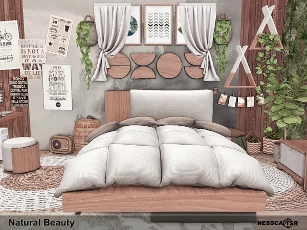 Alpha Natural Beauty - The Sims 4 Custom Content