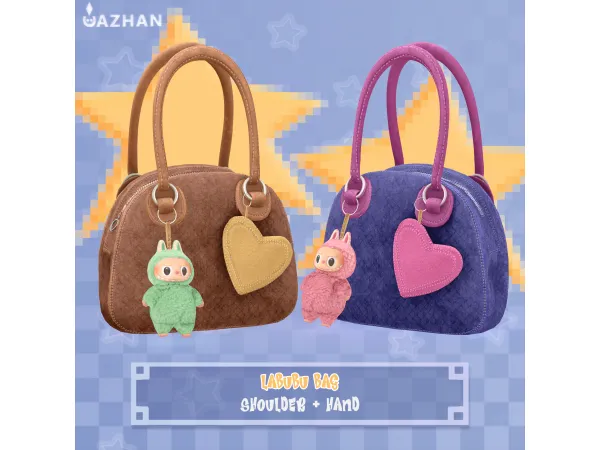 Alpha [LABUBU BAG] by cazhancc - The Sims 4 Custom Content