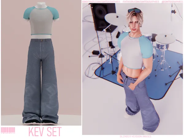 Alpha Kev Set - The Sims 4 Custom Content
